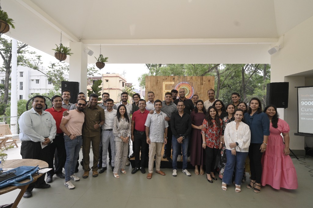 Ritesh Bawri with EO Ranchi group