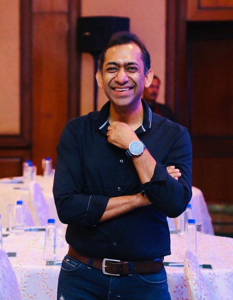 Ritesh Bawri on a leadership panel at FLO 2023